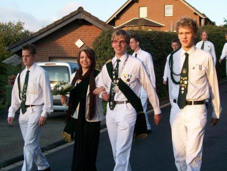 Unser Prinzenpaar Benjamin Stötzel und Ilka Dalibor