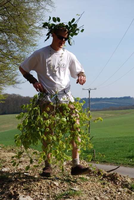 Jan Paul Schrupp als "Naturmodell"