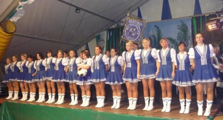 Gegen Mitternacht sorgten die "Tanzmäuse" noch für ein Tanzprogramm der Spitzenklasse.