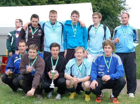 Sieger des Fußballturniers: Die Fußballfreunde Späinghausen