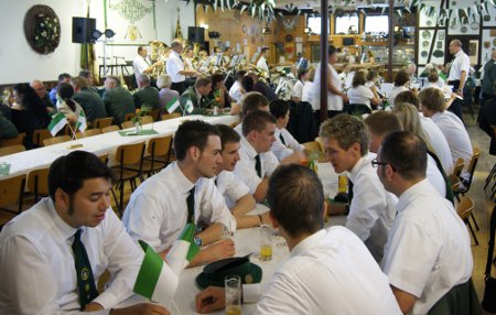 Die Gimborner Delegation in Hülsenbusch