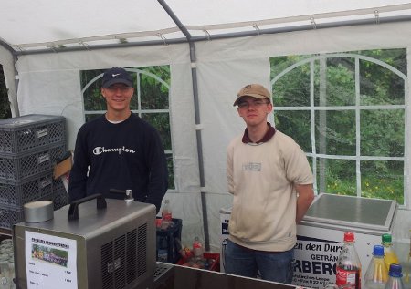 Die echte Thekenmannschaft