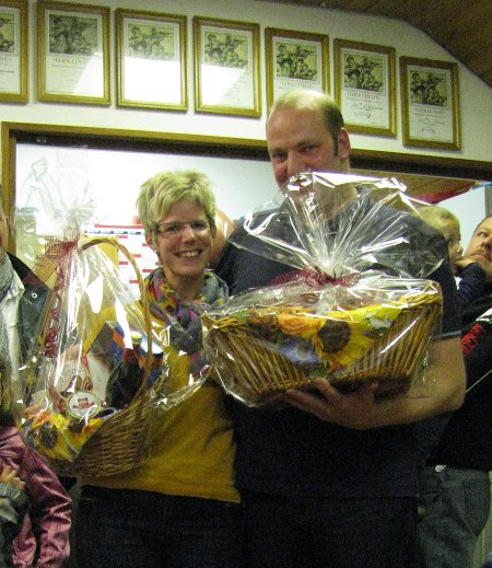 Tanja Simon belegte den ersten Platz in der Damenwertung. Christian Peppinghaus erreicht die beste Ringzahl bei den Herren.