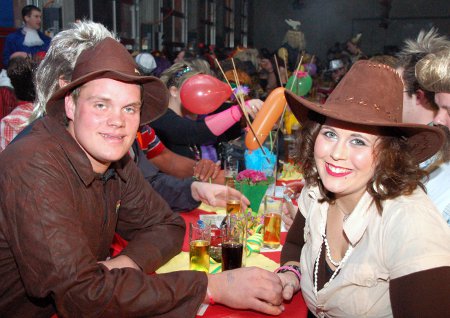 Das Königspaar des Schützenvereins Marienheide: Tobias Schulte und Svenja Bosch