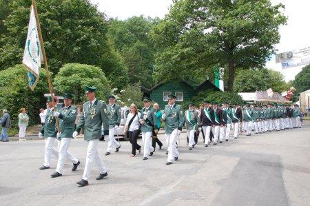 Antreten zum Prinzenvogelschießen