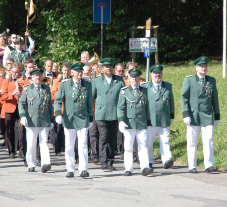 Marsch ins Festzelt