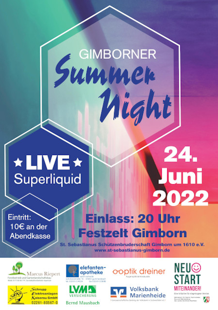 Plakat Summernight 2022