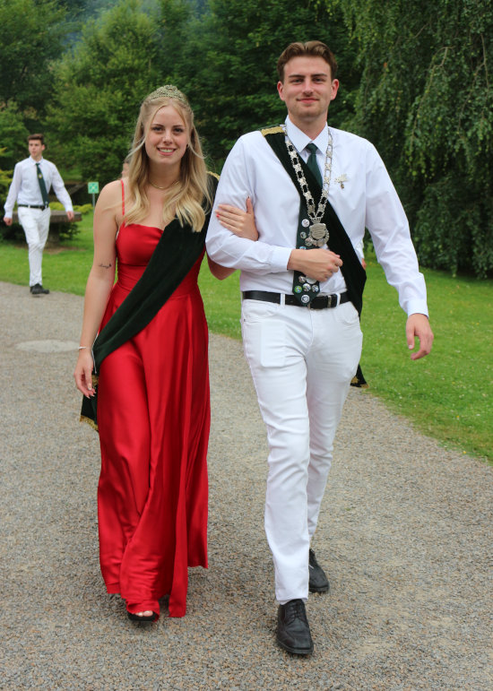 Prinzenpaar Felix Müller und Pia Zeh