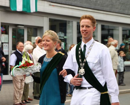 Prinzenpaar Patrick Arnold und Svenja Semmerling