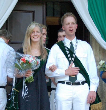 Das neue Prinzenpaar: Patrick Arnold und Svenja Semmerling