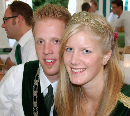 Das neue Prinzenpaar: Patrick Arnold und Svenja Semmerling