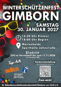 Plakat Winterschützenfest